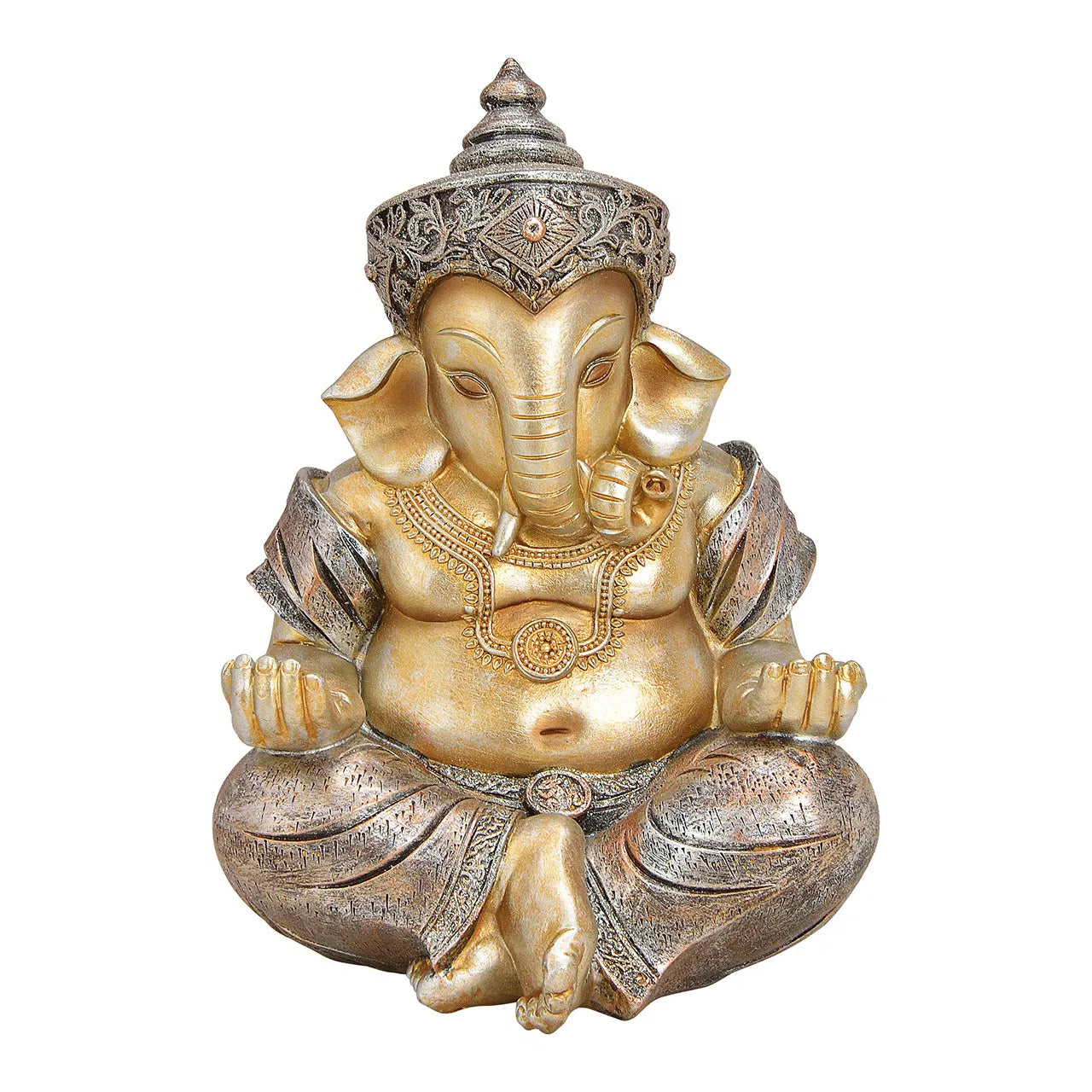 Decoratiune Feng shui pentru protectie si prosperitate, Ganesha, 16X21 cm
