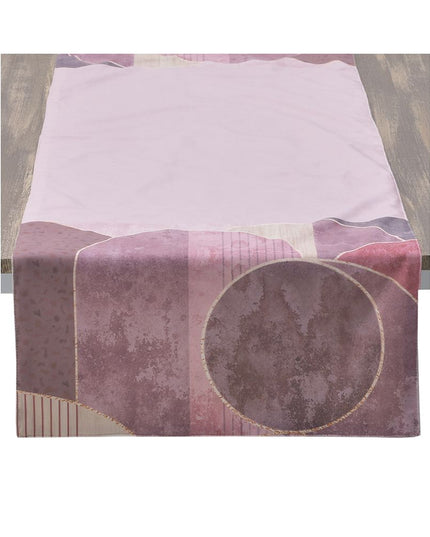 Napron pentru masa Inart, Roz-Mov, 40x140 cm - Victoria home deco