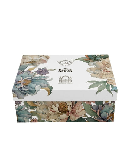 Set 2 cesti espresso cu farfurioare, Bujori albi, 90 ml, multicolor, DUO