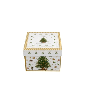 Set 2 cesti espresso cu farfurii Christmas Tree, 90ml - Victoria home deco