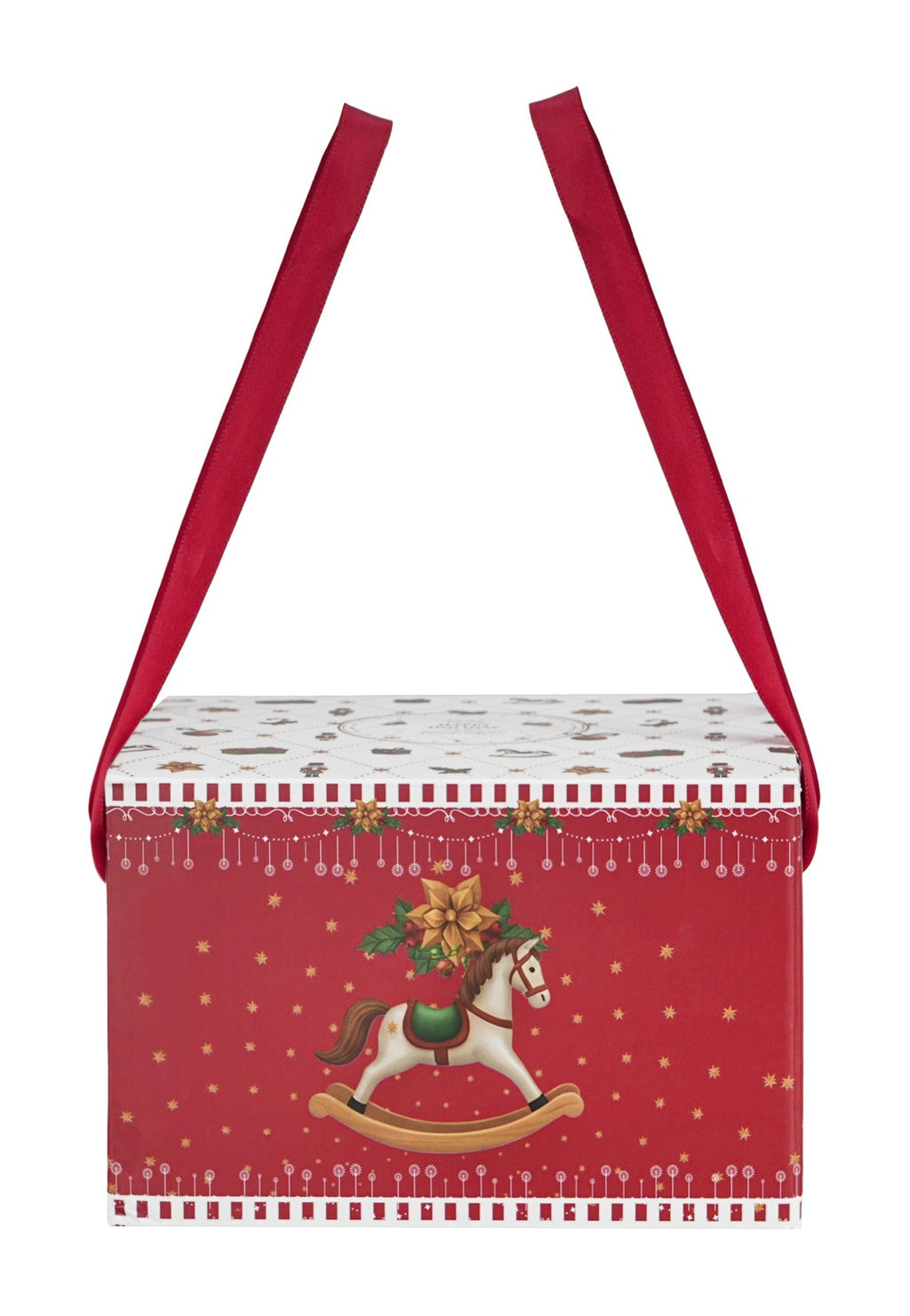 Set 2 cesti espresso cu farfurii Duo Gift, Ornament Joy, 110 ml