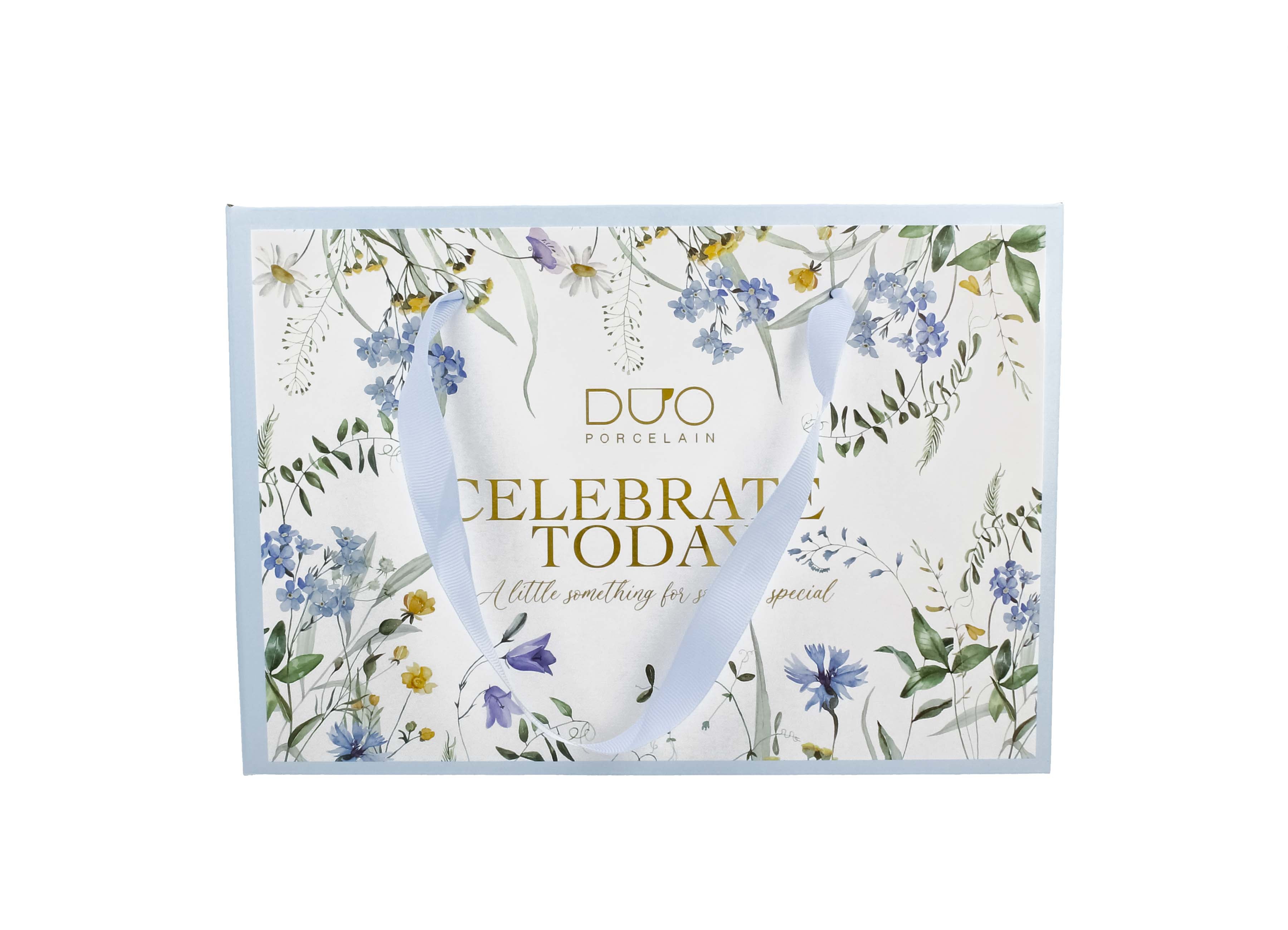 Un set de două cești și farfurioare  MELODY  royal din seria Royal Flowers,250 ml