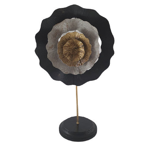 Decoratiune Floare din metal, 42 x 25 x 14 cm - Victoria home deco