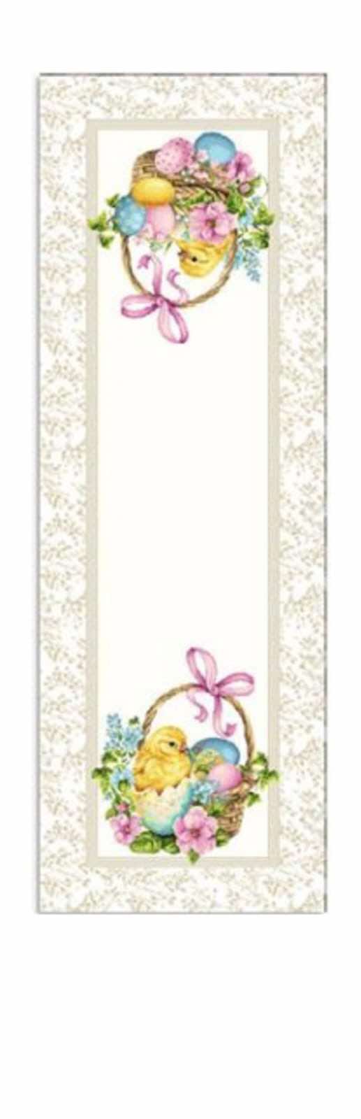 Napron decorativ de Paste cu 40x140 cm