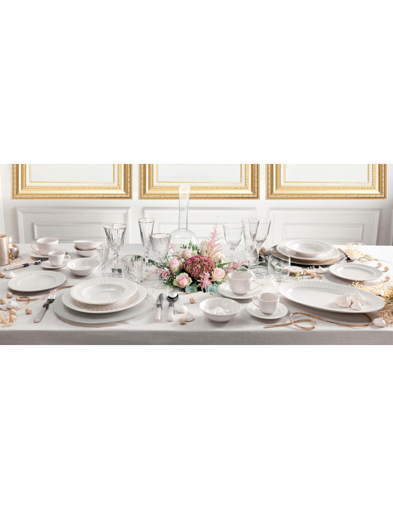 Serviciu  de masa  18 piese, Senzatempo, Brandani - Victoria home deco