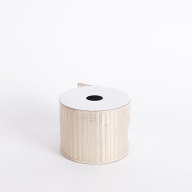 Decoratiune Craciun, Panglica metalica, 6.3cmx5m, EUROLAMP