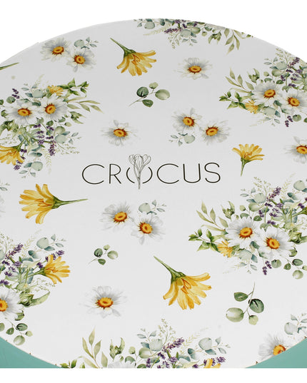 Set de sase cesti si farfurioare de 250 ml DAISY, parte din seria CROCUS - Victoria home deco