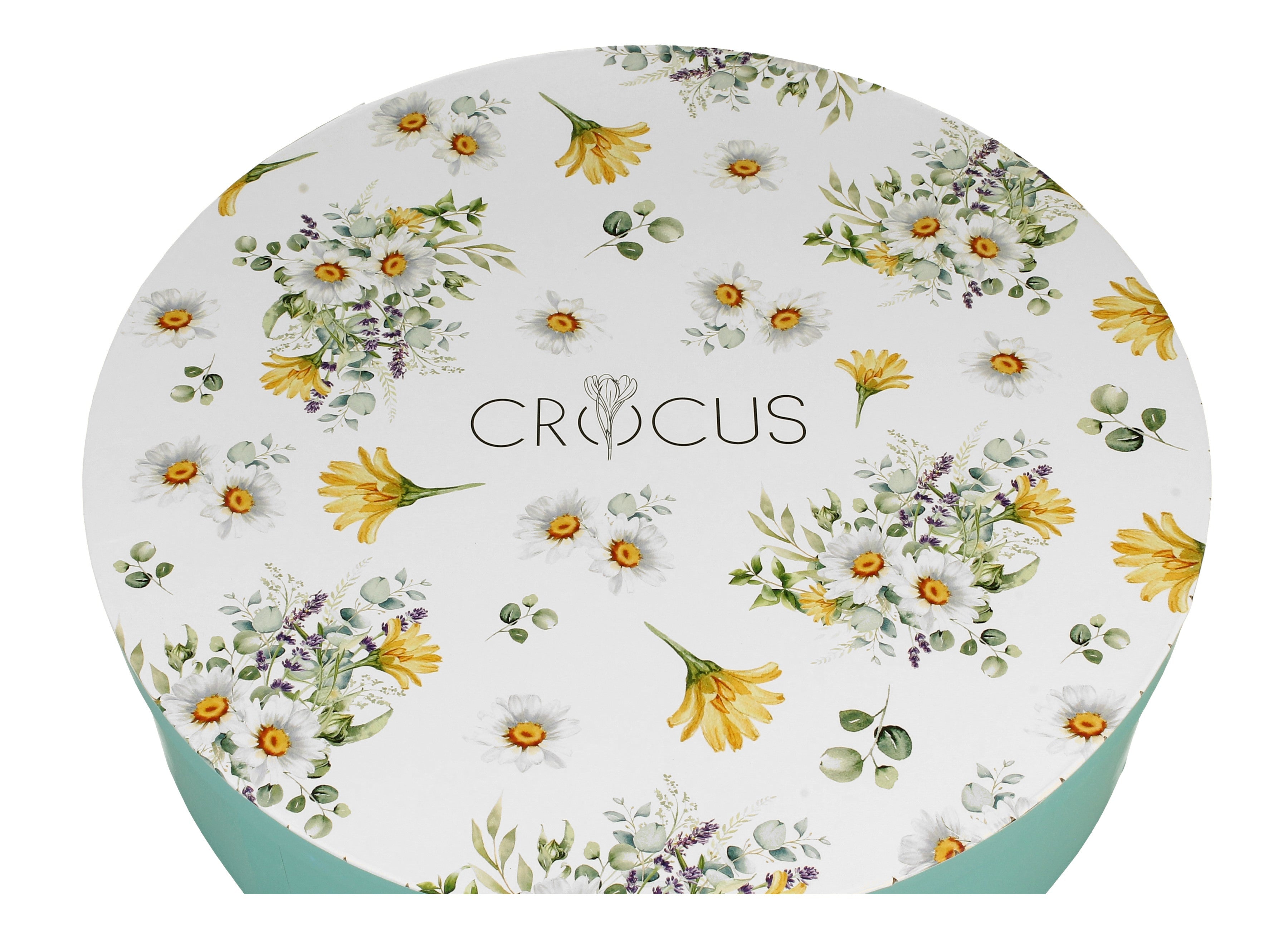 Set de sase cesti si farfurioare de 250 ml DAISY, parte din seria CROCUS - Victoria home deco