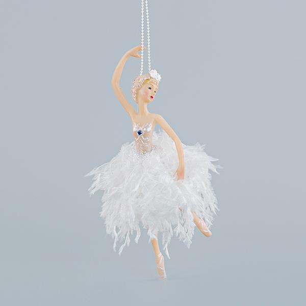 Figurina de Craciun, Balerina Pirouette, 18 cm