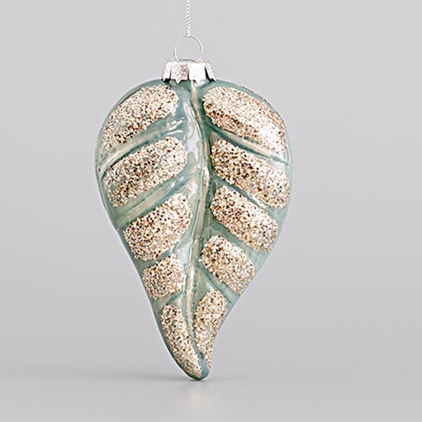Set de 4 Globuri, Frunza Mint, EUROLAMP