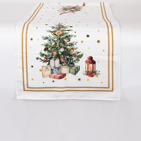 Napron de Craciun, bumbac, 140 cm