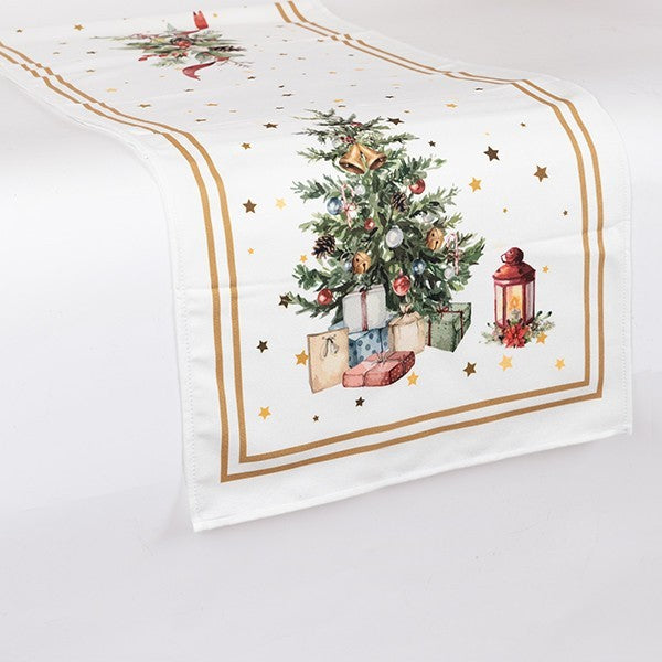Napron de Craciun, bumbac, 140 cm