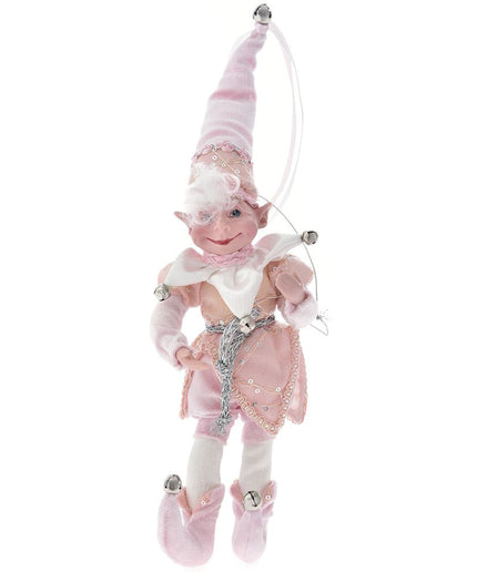 Elf decor Pink Velvet 30 cm