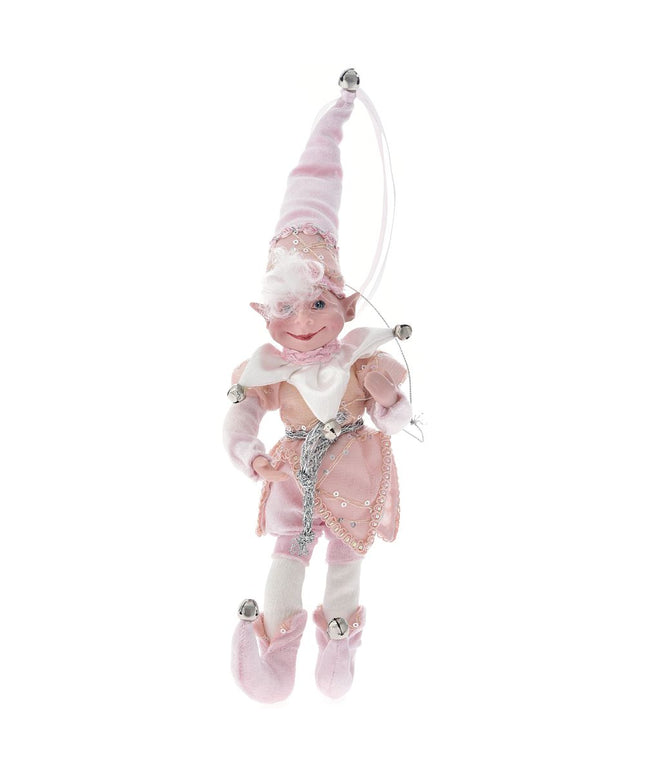 Elf decor Pink Velvet 30 cm