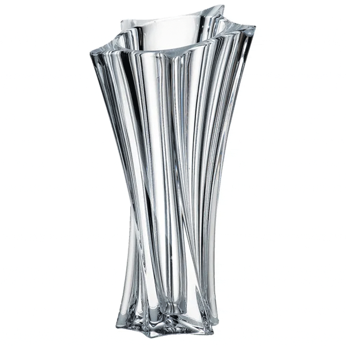 Vaza Cristal Bohemia, 33cm Yoko - Victoria home deco