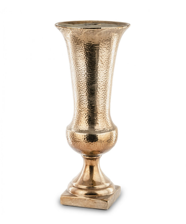 Vaza din ceramica, Golden, 50.5 x21x21 cm - Victoria home deco