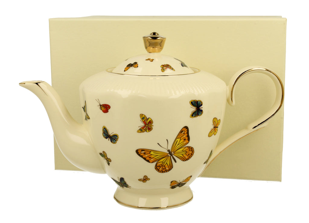 Ceainic Butterfly din portelan , 1500 ml