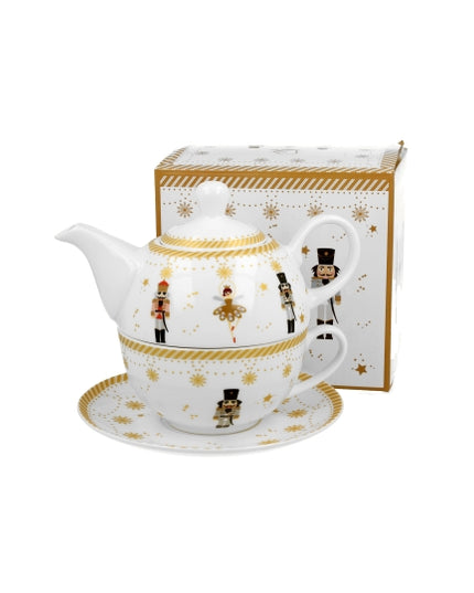 Set ceainic pentru 1 persoana Christmas Balerina - Victoria home deco