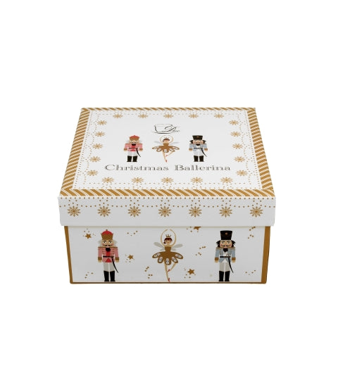 Set ceașcă și farfurie Christmas Balerina, 190ML - Victoria home deco