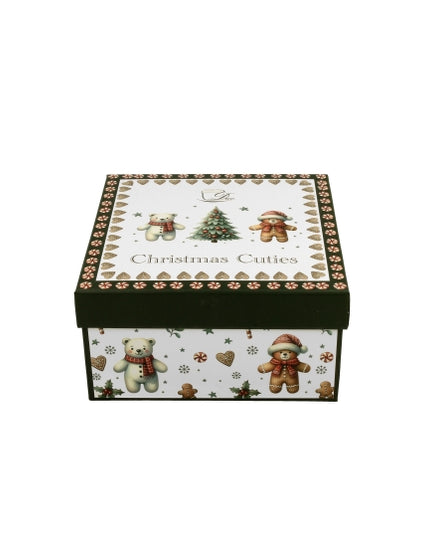 Set ceasca și farfurie Christmas Cuties, 190ml - Victoria home deco
