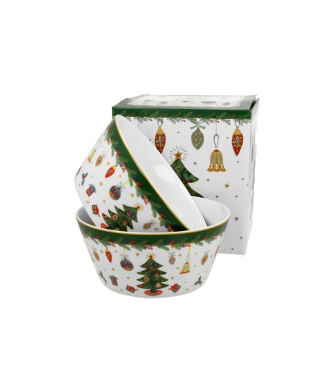 Set  2 boluri Around Christmas Tree - Victoria home deco