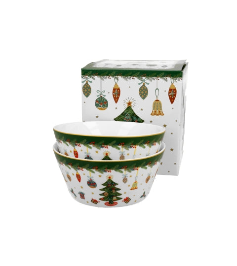 Set  2 boluri Around Christmas Tree - Victoria home deco