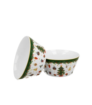 Set  2 boluri Around Christmas Tree - Victoria home deco
