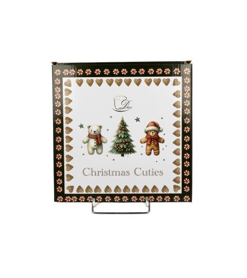 Set 2 farfurii pentru desert Christmas Cuties - Victoria home deco
