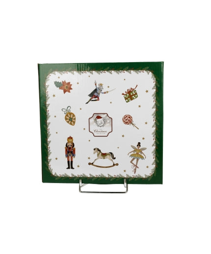 Set 2 farfurii stea Christmas Spirit - Victoria home deco