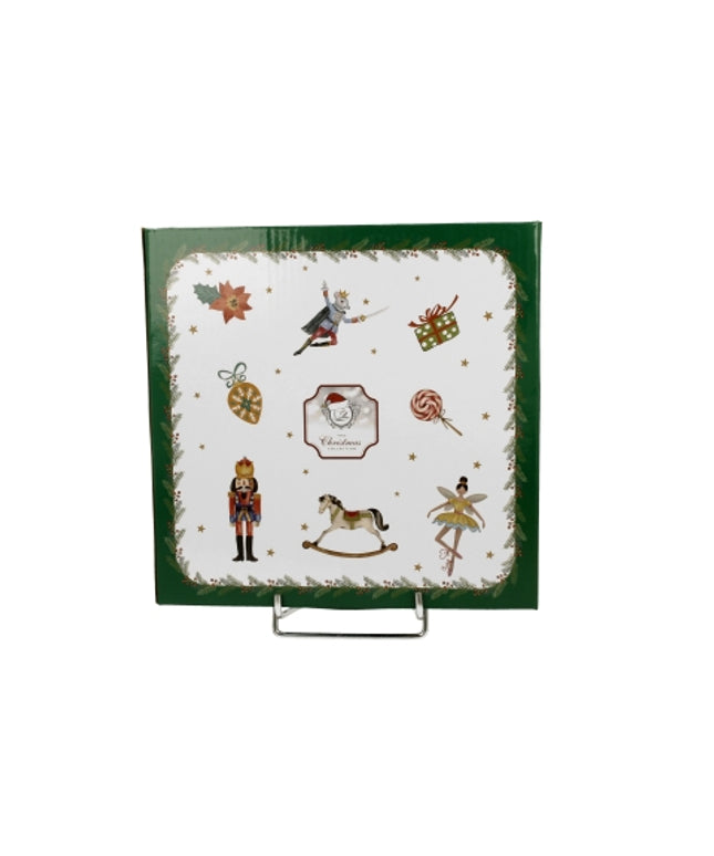 Set 2 farfurii stea Christmas Spirit - Victoria home deco