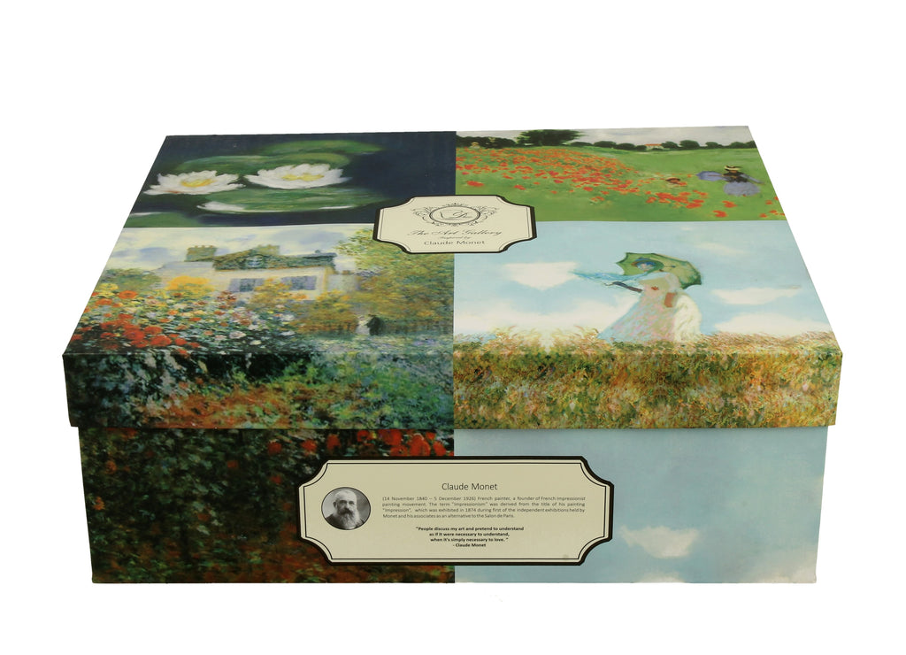 Set de 4 cani clasice inspirate de Monet - Victoria home deco