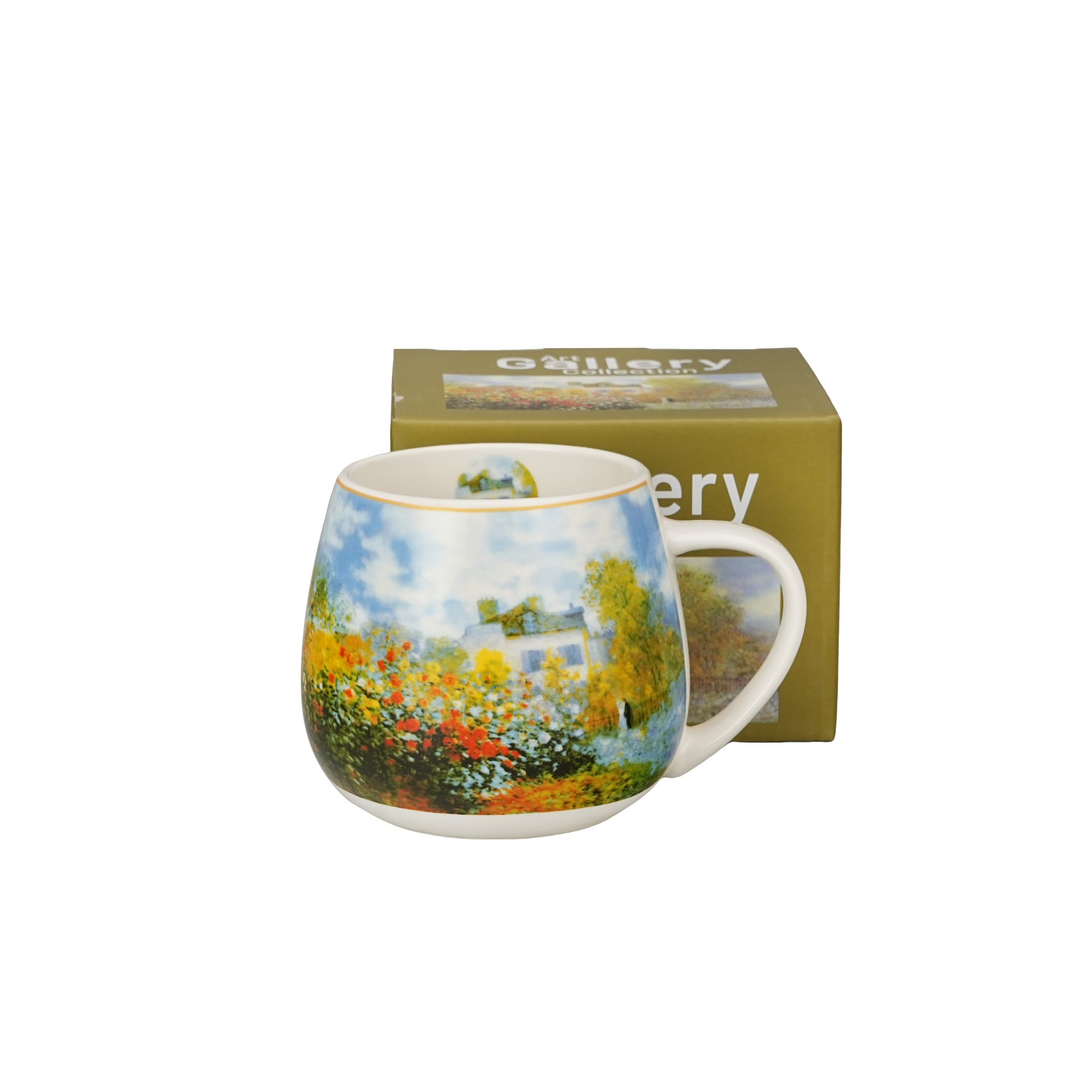 Cana portelan 430 ml, DUO, Art Gallery,  Argenteuil, multicolor