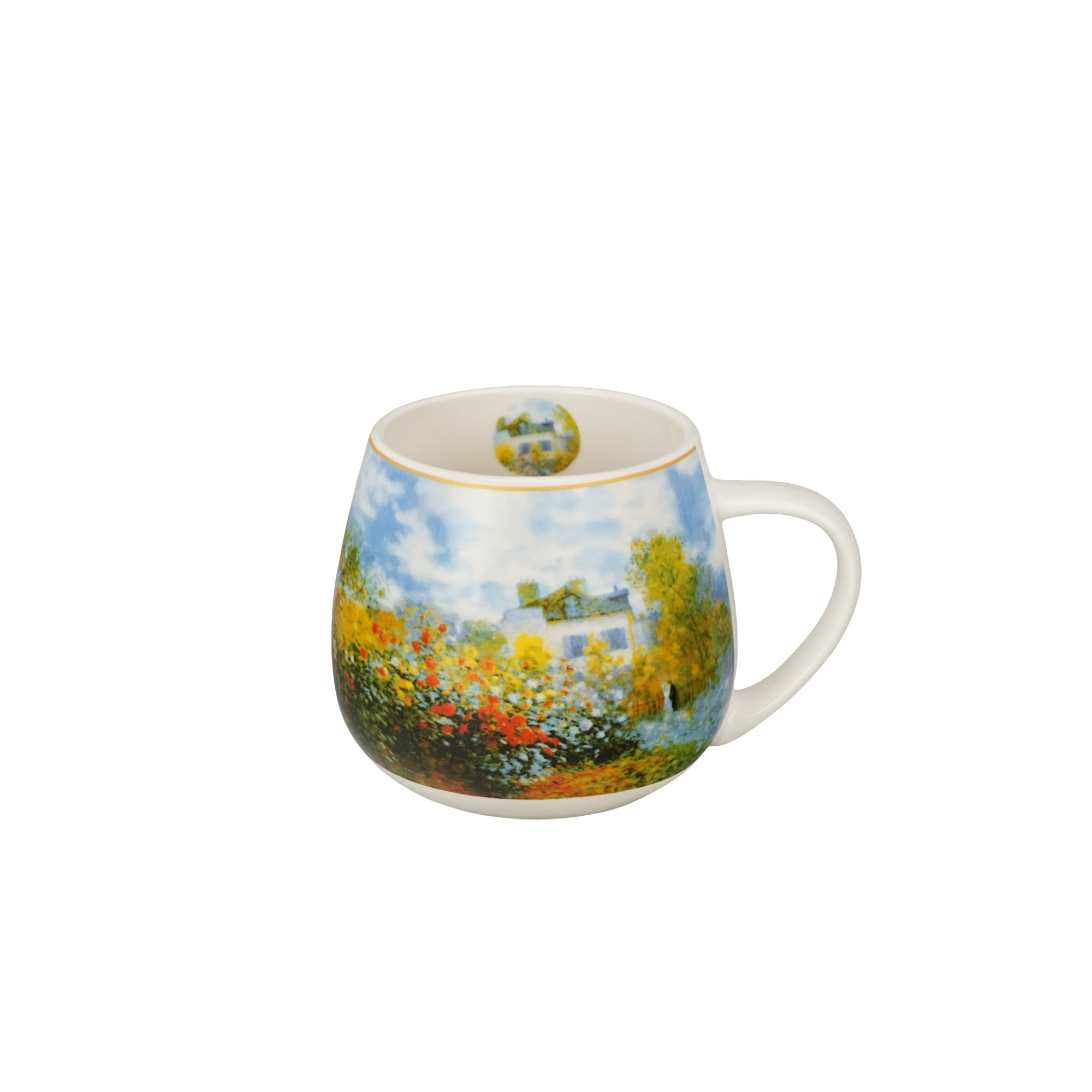 Cana portelan 430 ml, DUO, Art Gallery,  Argenteuil, multicolor