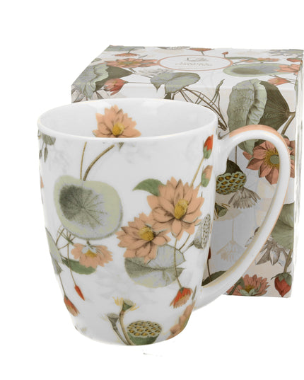 Cana portelan 400 ml, Ivonne, multicolor - Victoria home deco