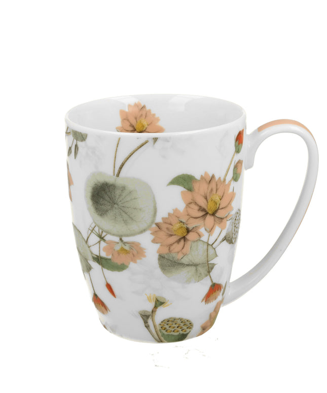 Cana portelan 400 ml, Ivonne, multicolor - Victoria home deco