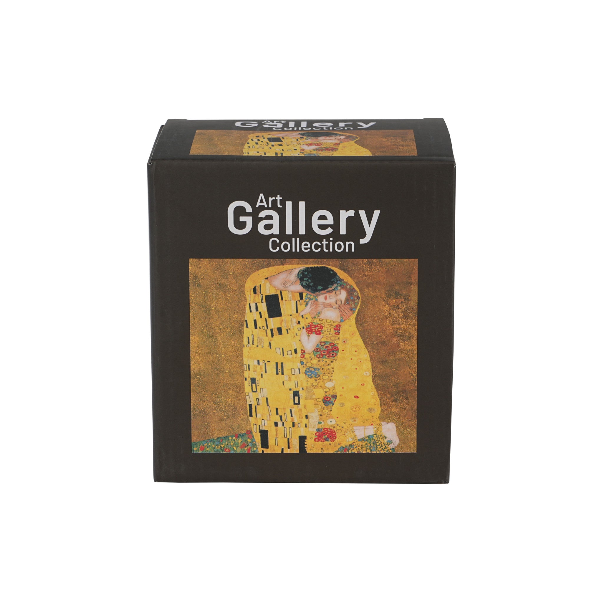 Cană de sticlă cu pereți dubli THE KISS CLASSIC și infuzor din oțel inoxidabil inspirată de G. Klimt  350 ml