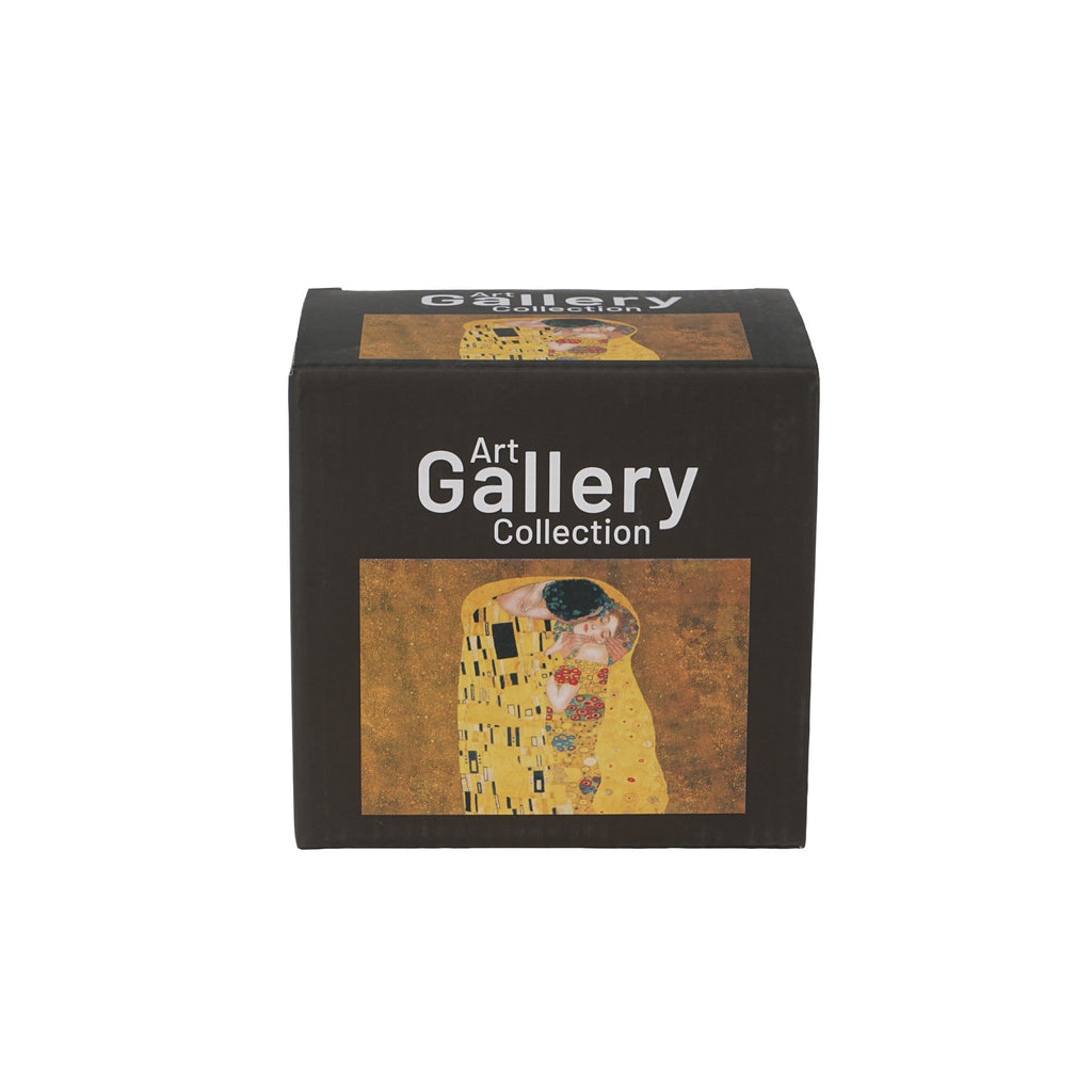Cană de sticlă cu pereți dubli THE KISS CLASSIC inspirată de G. Klimt , 350 ml