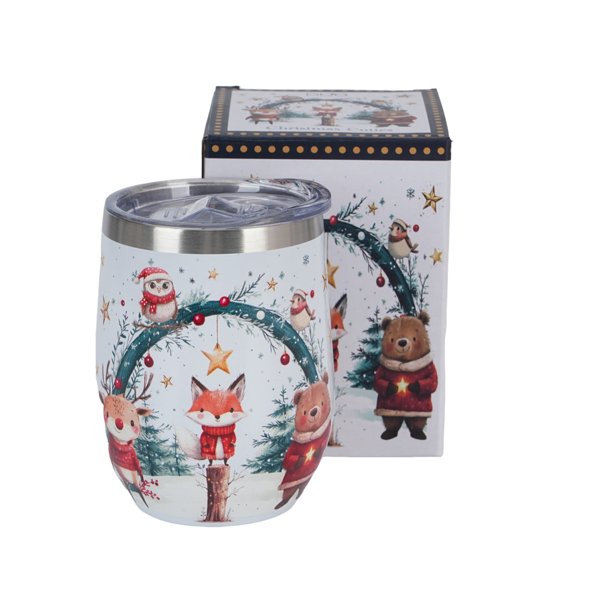 Cana termica,de Craciun , Cutties 2, 330 ml