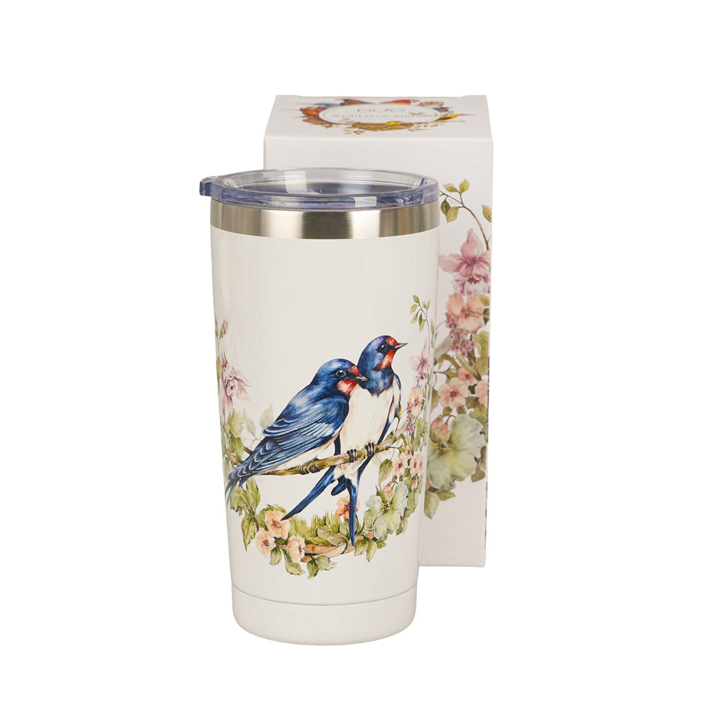Cana termică simplă  Bird World SWALLOWS, 600 ml, otel inoxidabil
