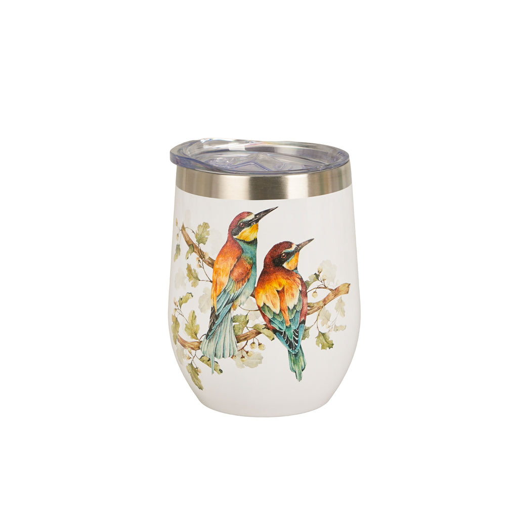 Cană termică Bird's World - EUROPEAN BEE-EATERS,330 ml