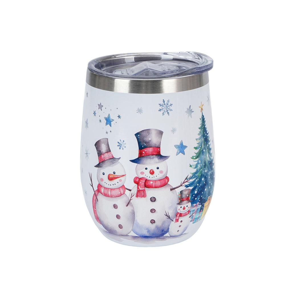Cana termica, de Craciun,  Snowman, 330 ml