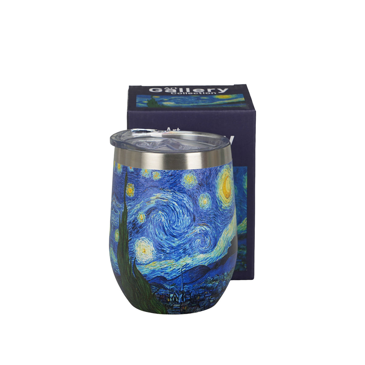 Cană termică STARRY NIGHT inspirată de Van Gogh, 330 ml