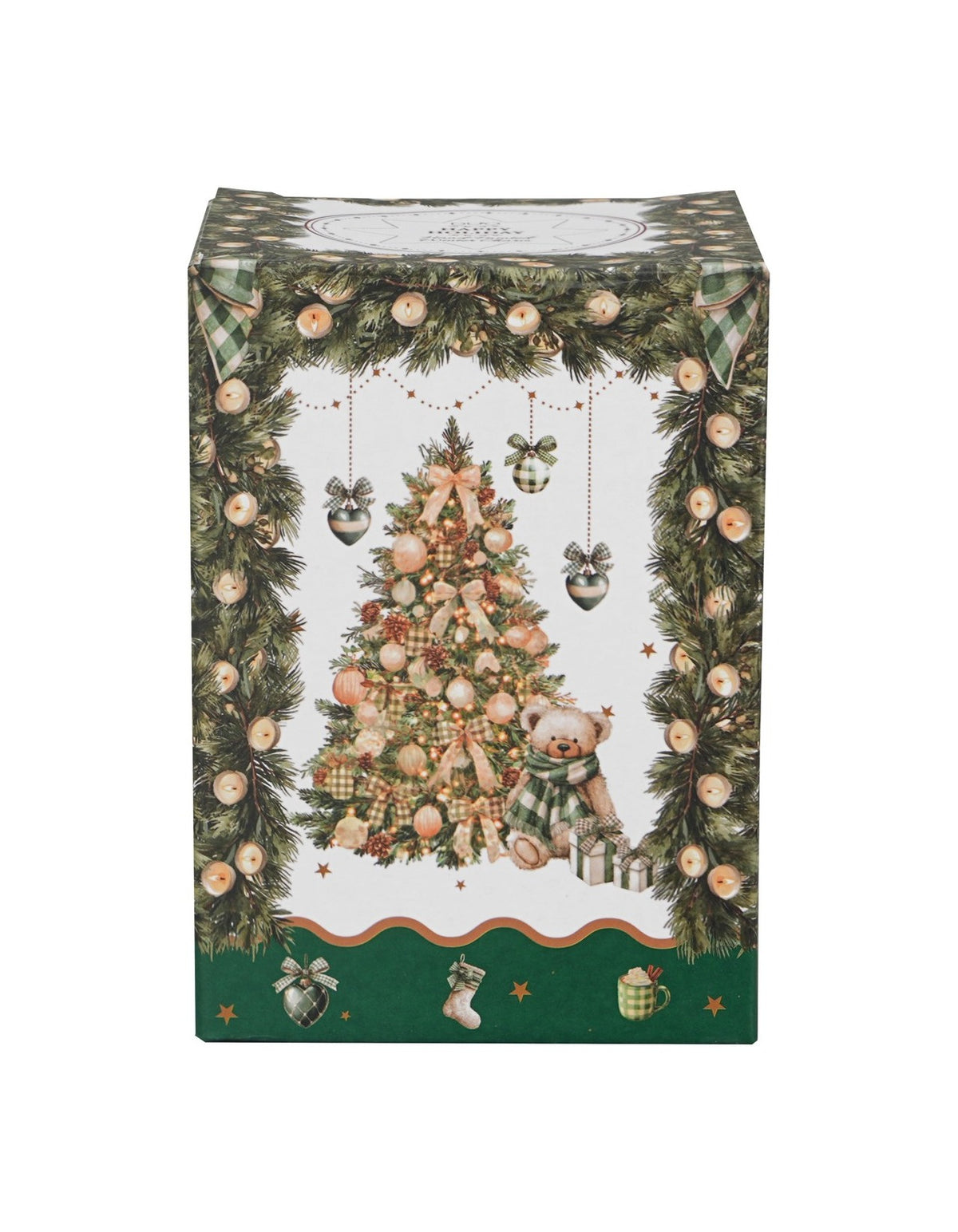 Cana termica, de Craciun, Tree Sparkle", 360ml, inox, design elegant