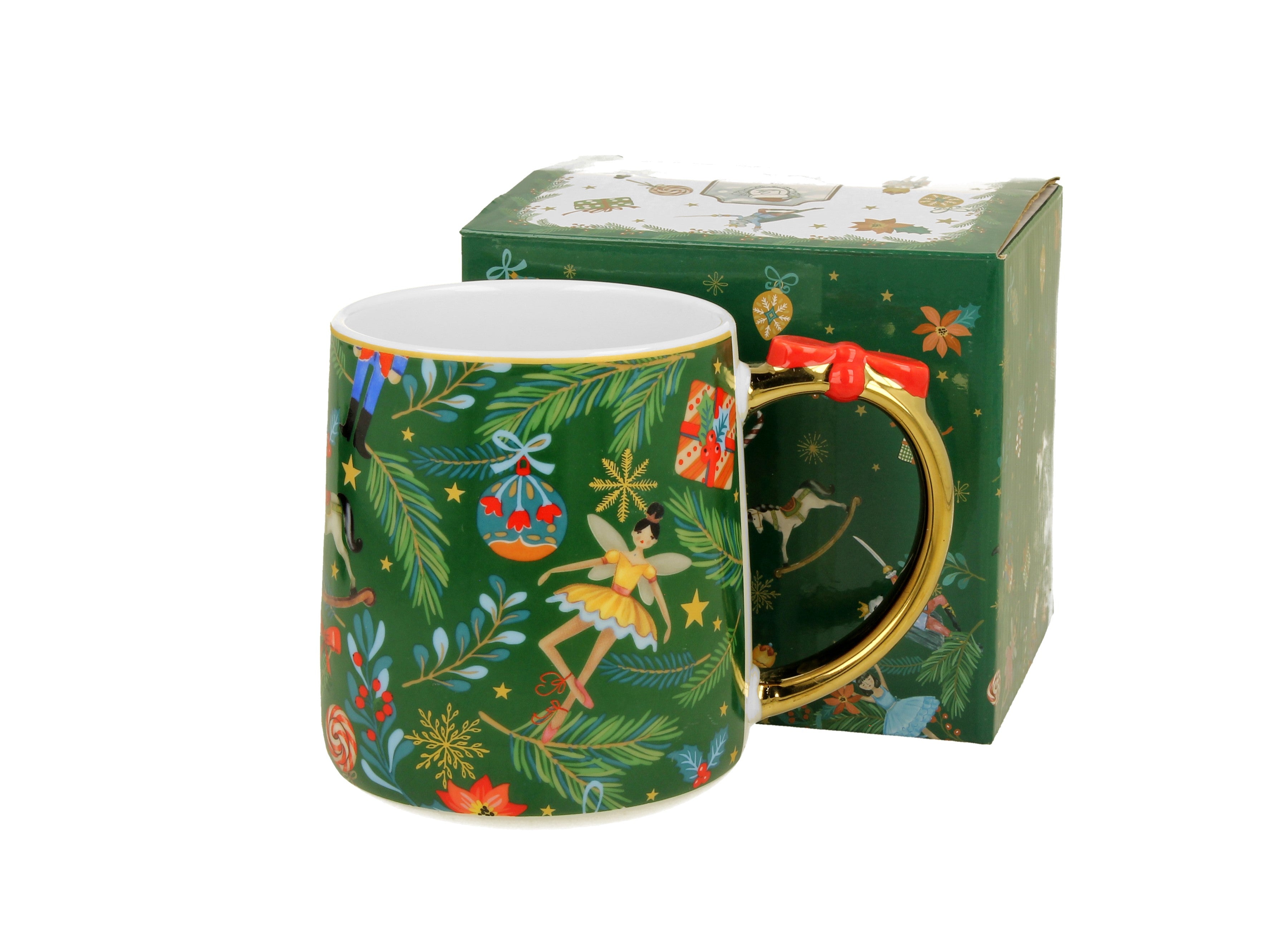 Cana cu funda Xmas , 450 ml - Victoria home deco