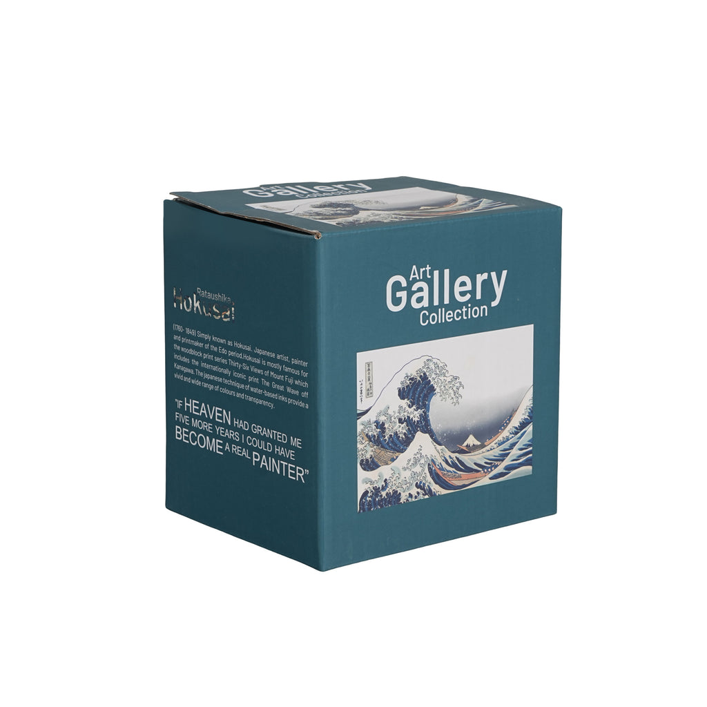 Cană cu infuzor și pandantiv MARELE VAL inspirat de HOKUSAI, 400 ml