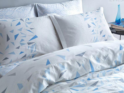 Lenjerie de pat dublu satin de lux, fosforescenta, TAC,Crystal - Victoria home deco