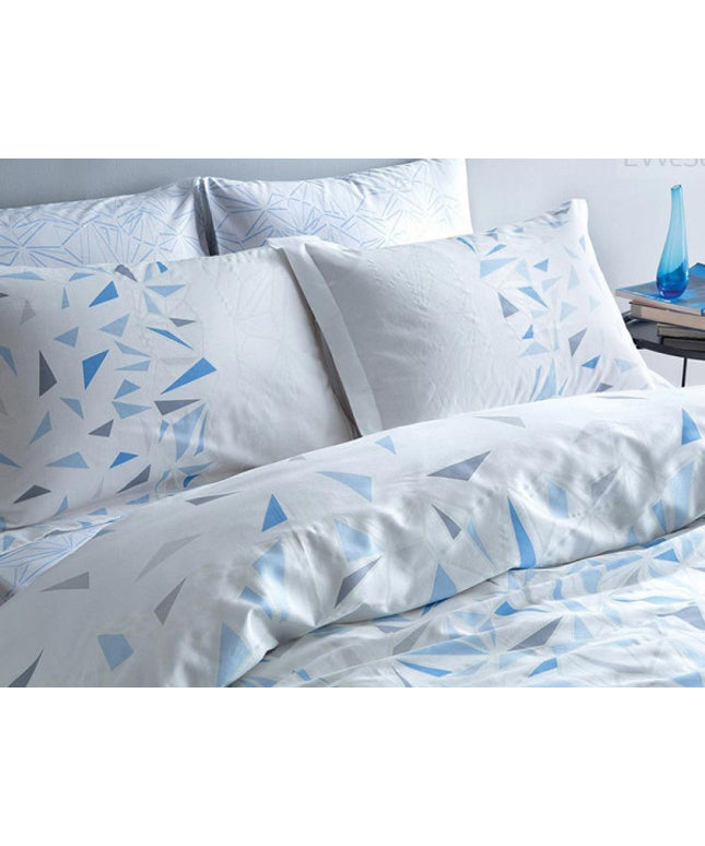 Lenjerie de pat dublu satin de lux, fosforescenta, TAC,Crystal - Victoria home deco
