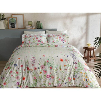 Lenjerie de pat dublu satin de lux, TAC, Lonzo - Victoria home deco