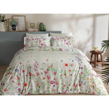 Lenjerie de pat dublu satin de lux, TAC, Lonzo - Victoria home deco