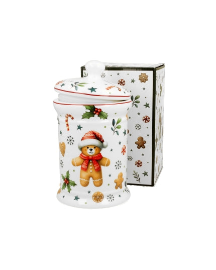 Borcan prăjituri Christmas Cuties, 800ml - Victoria home deco